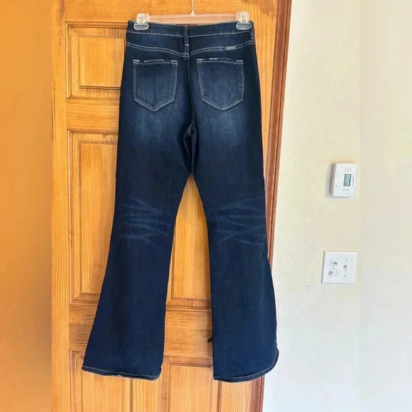 KanCan Dark Wash Flare Jean - Picture 2 of 5